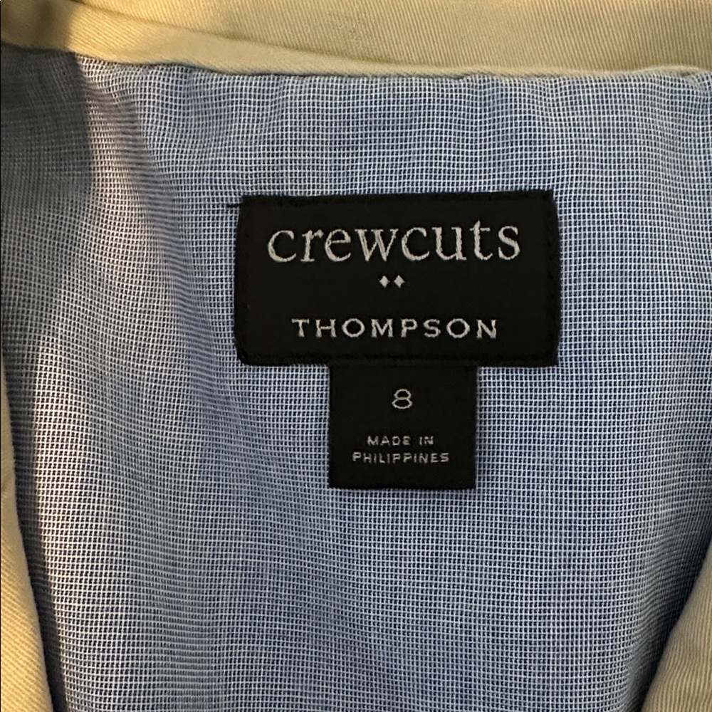 J. Crew Boys Thompson Khaki Suit 2 piece - Picture 3 of 16